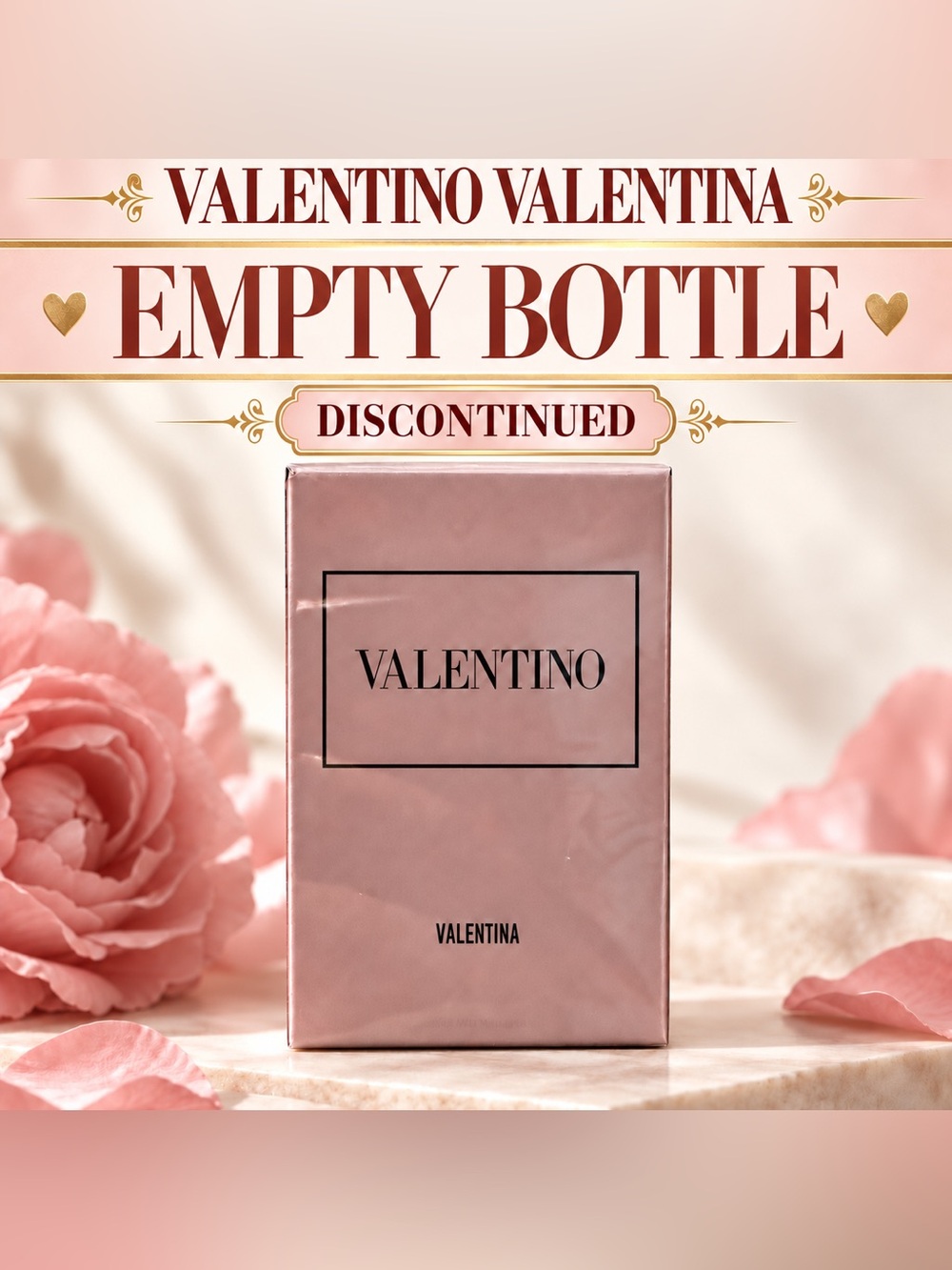 Valentino Valentina empty bottle
